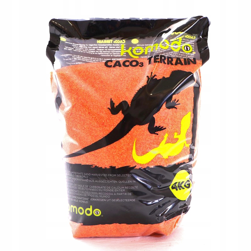 

Podłoże piasek 4kg Orange do Terrarium Agama Gekon