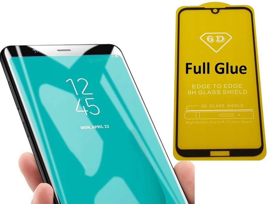 

Szkło 5D Full Glue 9H do Huawei Y5 2019