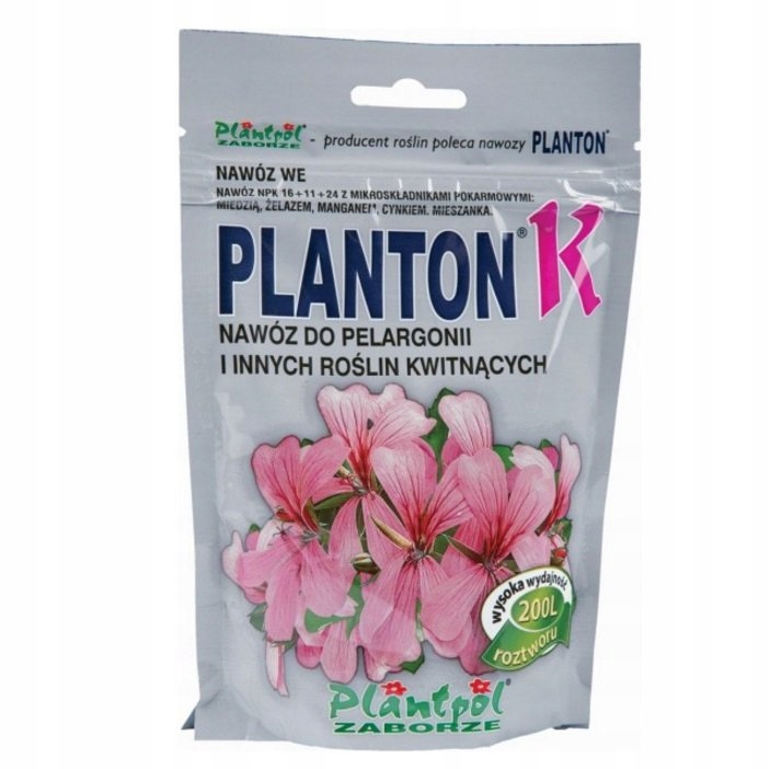 

Planton K nawóz do roślin kwitnących 200 g