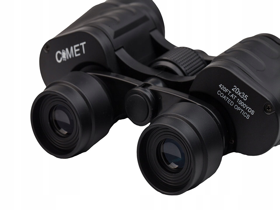 Lornetka Myśliwska 20x35 do Obserwacji Ptaków Wojskowa Turystyczna COMET Powiększenie 20