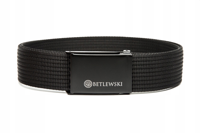 

Pasek Czarny Parciany Betlewski XL 135 CM Z Klamrą