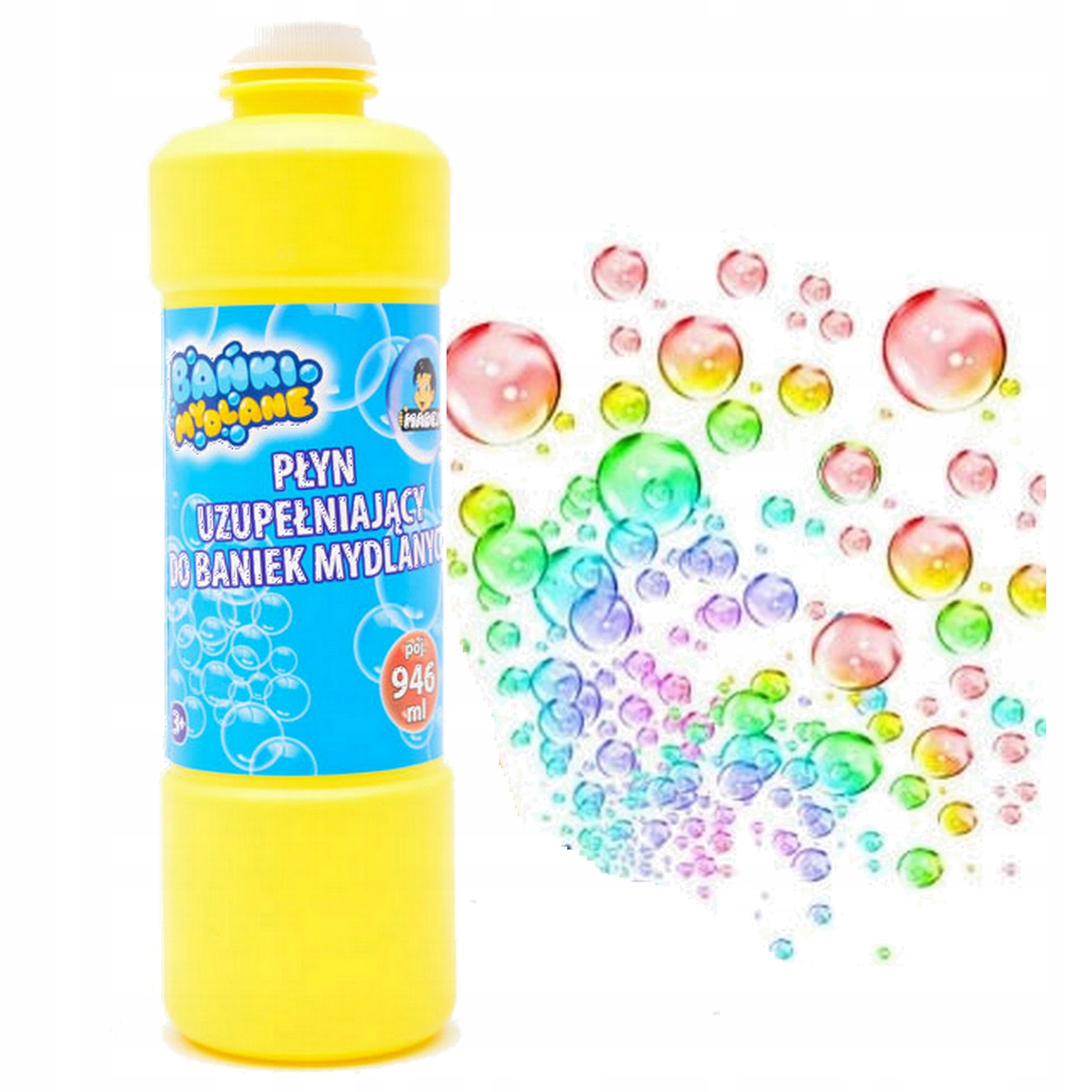 

Płyn Do Baniek Mydlanych 946ml bańki prawie 1L