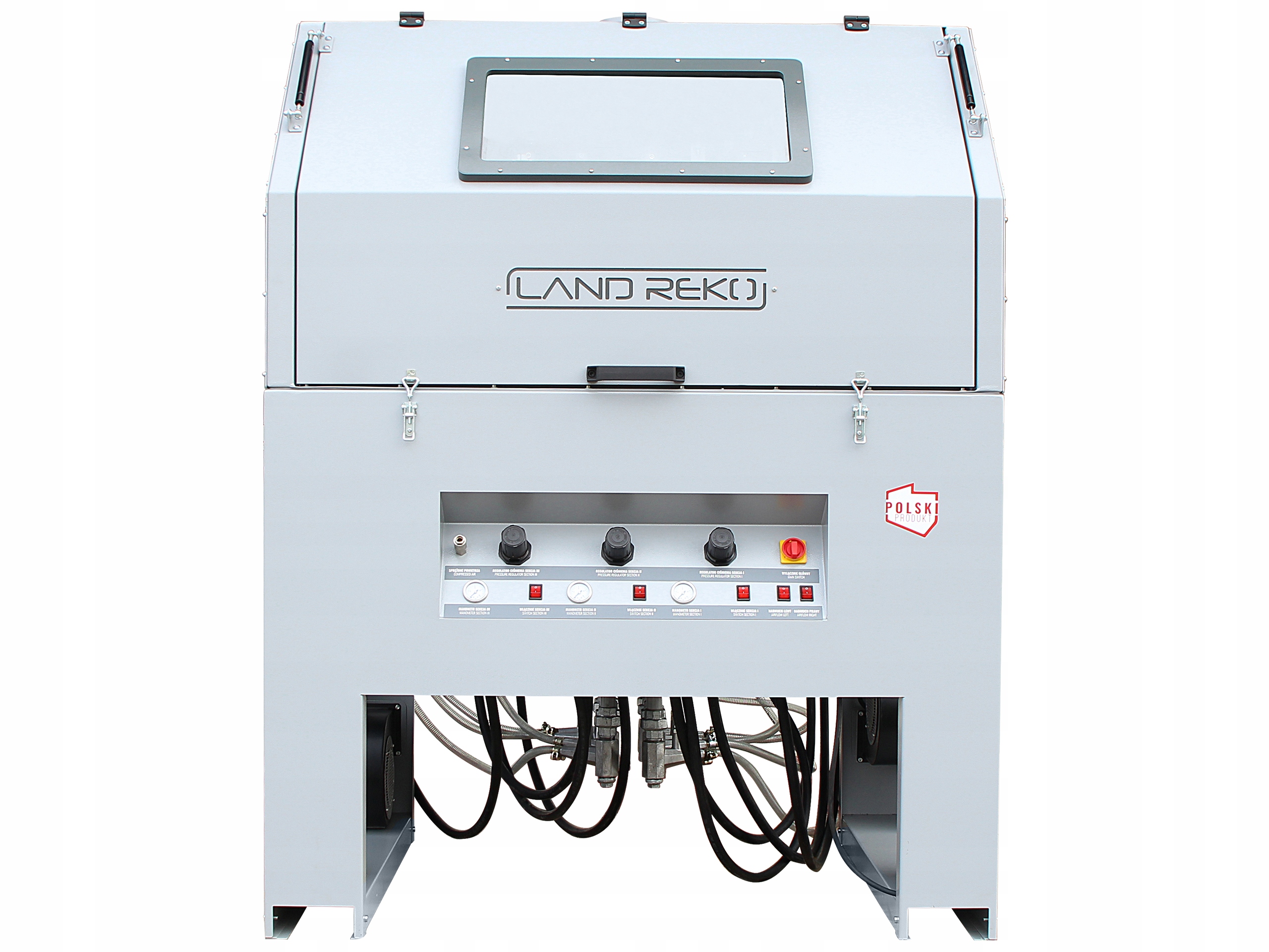 POLSKIA PIASKARKA DO DŁUGICH DETALI RUR PROFILI Rodzaj kabinowa