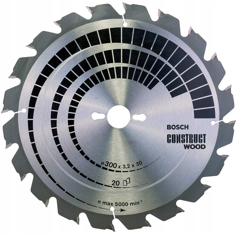 

Bosch Tarcza Widiowa Do Drewna Z Gwoździami 300mm