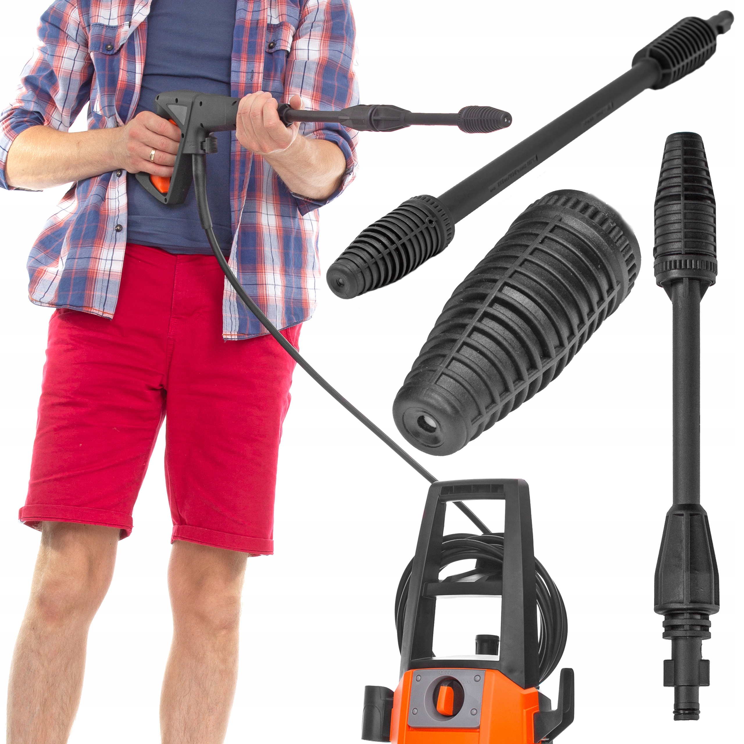 

Mocna Lanca Dysza Turbo Rotacyjna Do Myjek Kanwod