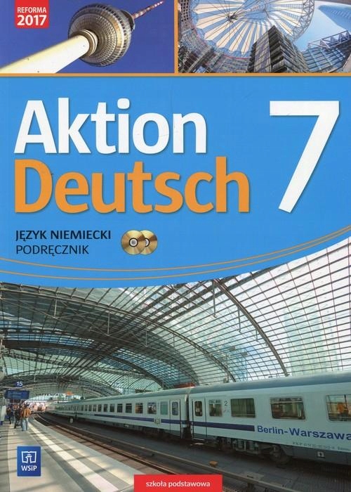 Aktion Deutsch Klasa 7 Podręcznik 2 CD WSiP