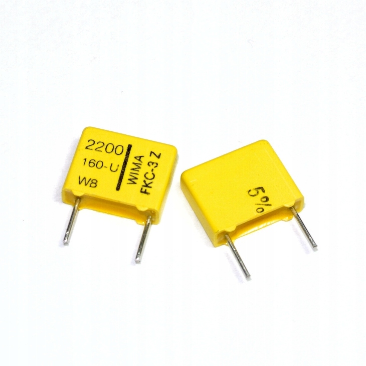 

2.2nF 5% 160V 7.5mm Wima FKC3 [10szt] #J7O