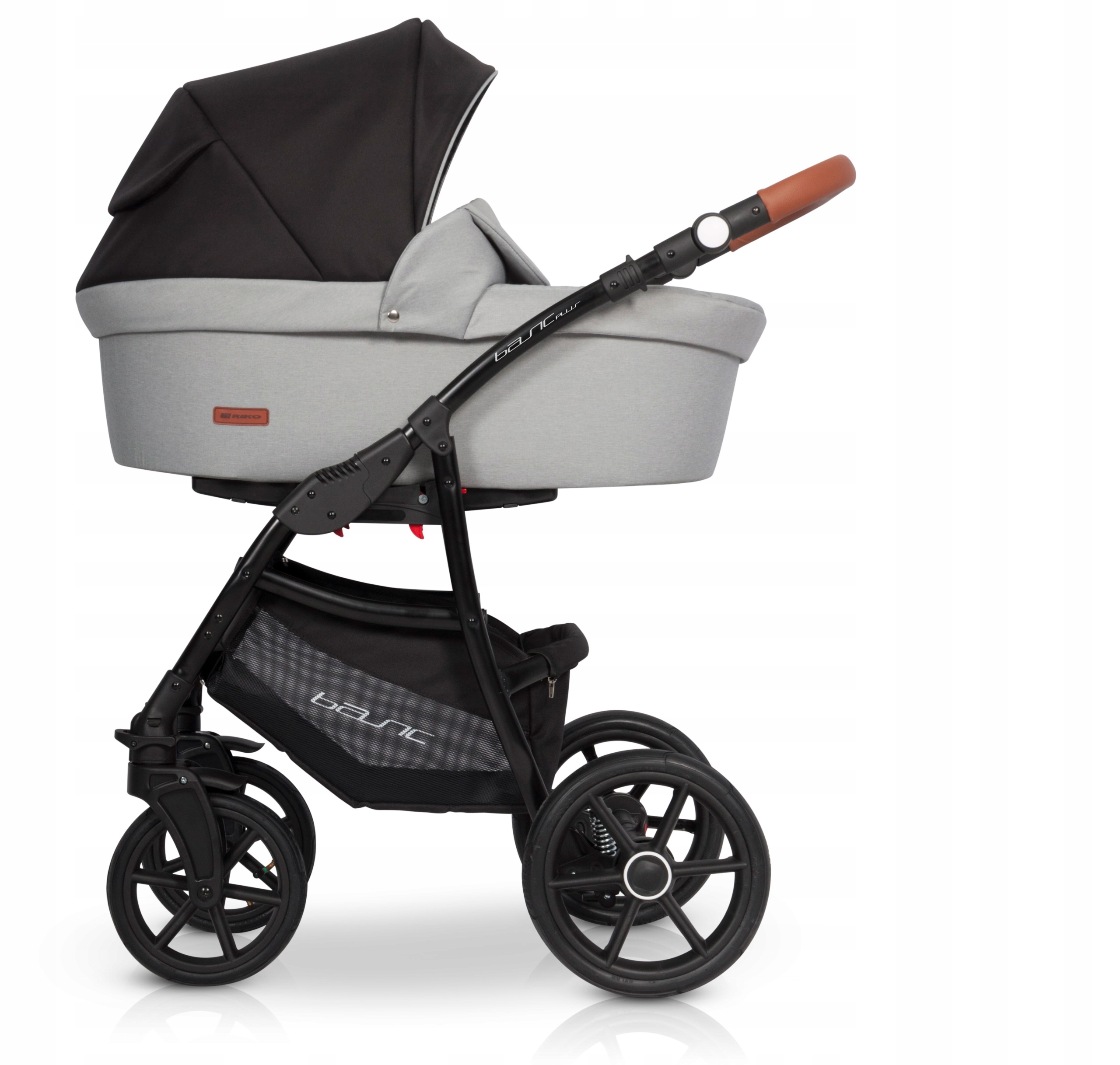 WÓZEK 2w1 GONDOLA SPACER Riko Basic PLUS Grey Fox Kod producenta Basic Plus