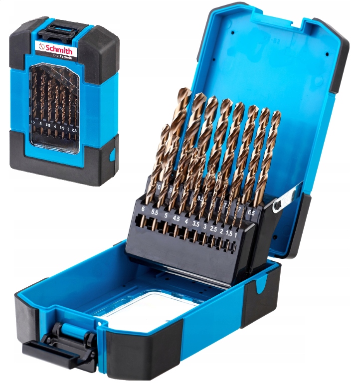 

Wiertła Do Metalu Kobaltowe 1-10mm 19sz Schmith De