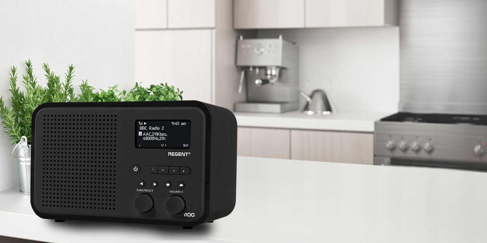 Radio Cyfrowe DAB+ Ferguson i100 Internetowe WiFi przez Internet z Pilotem Kod producenta Regent i100 DAB