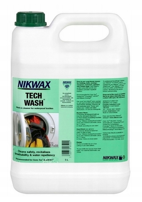 

Nikwax Tech Wash 5L płyn do prania odzieży kurtek