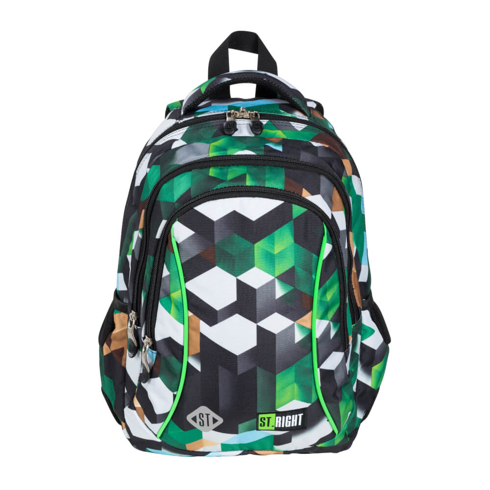 

Dwukomorowy plecak St.Right 19 L Motyw Gry 3D BP26