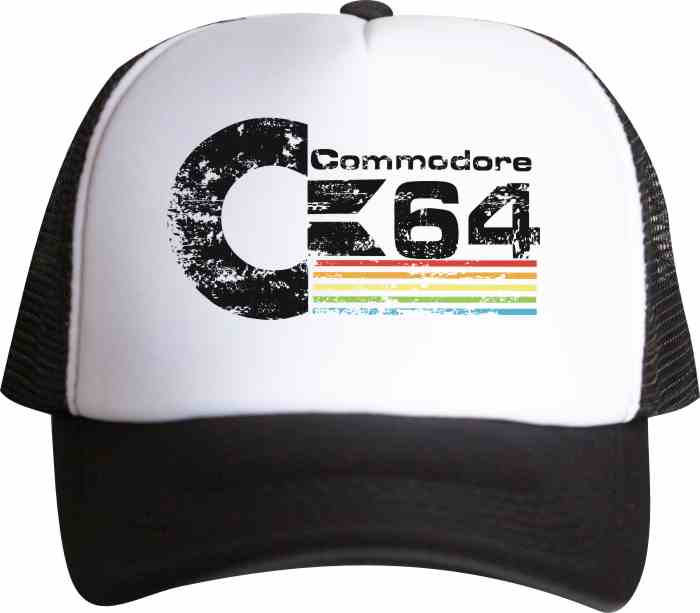 

C64 Commodore ,czapka z daszkiem trucker