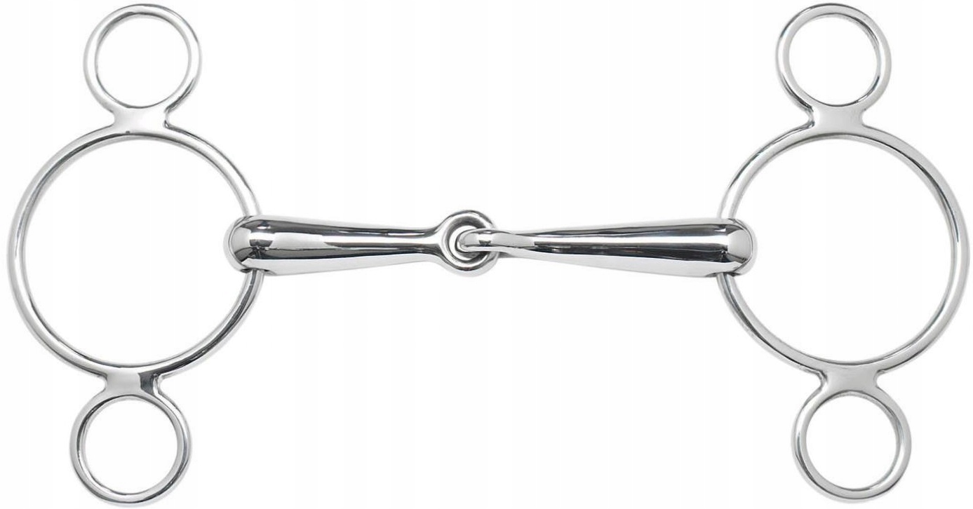 13,5 STALOWE WĘDZIDŁO WIELOKRĄŻEK DLA KONIA BUSSE