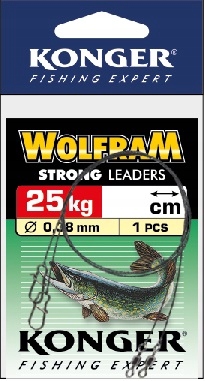 

Przypon Wolfram Super Wytrzymały 35cm/35kg Konger
