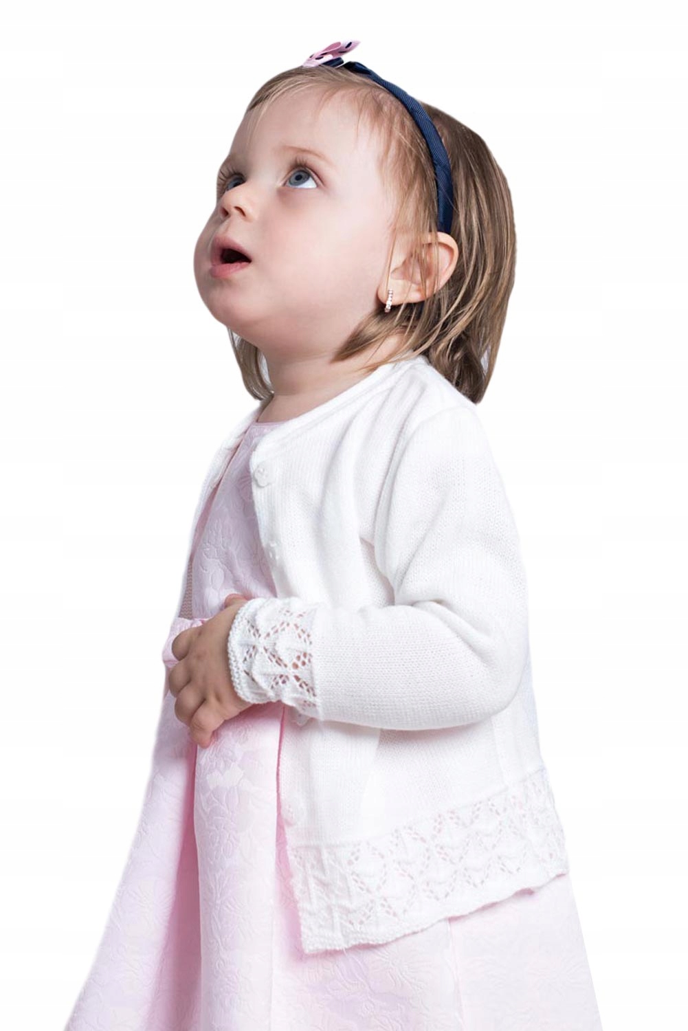 

Biały Sweterek Dziewczęcy 68