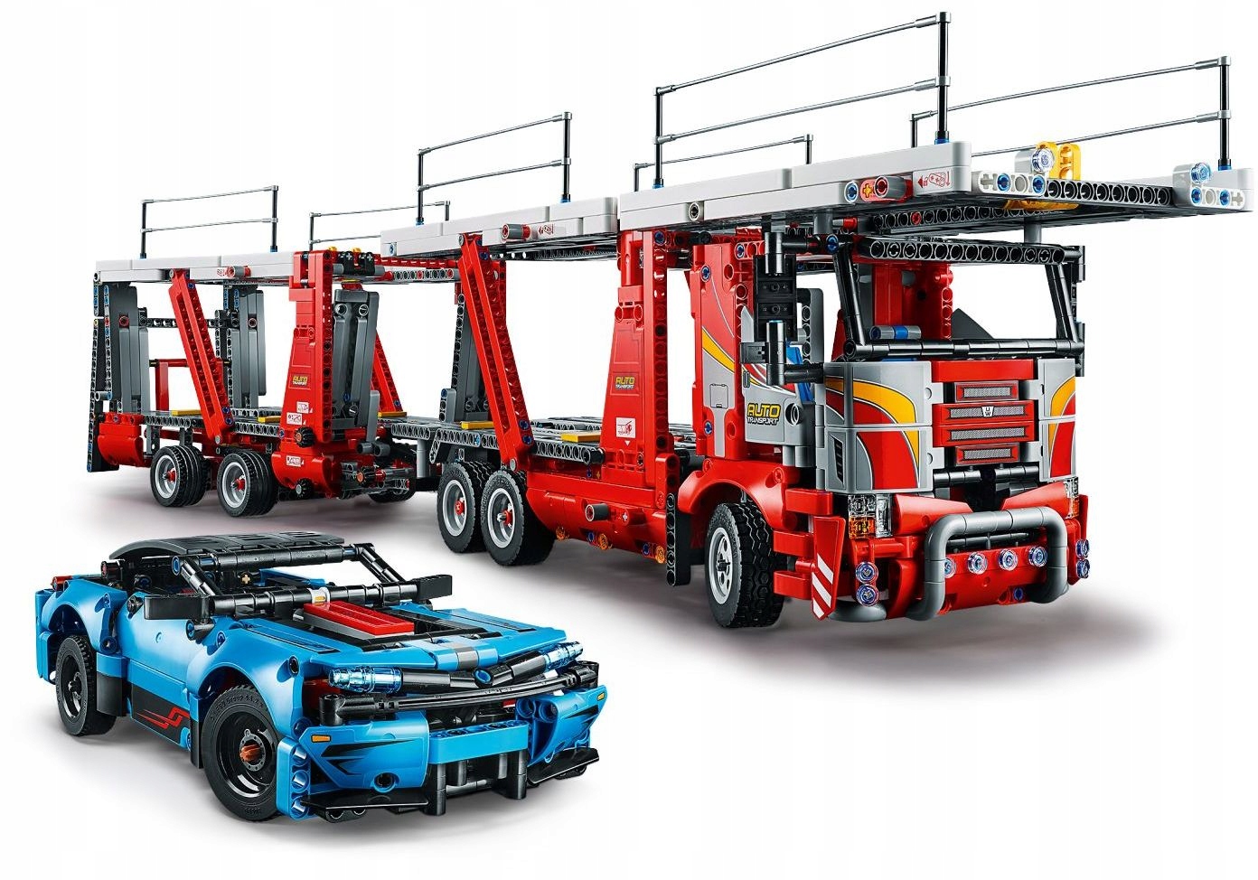 LEGO TECHNIC 42098 LAWETA 2W1 CIĘŻARÓWKA klocki Marka LEGO