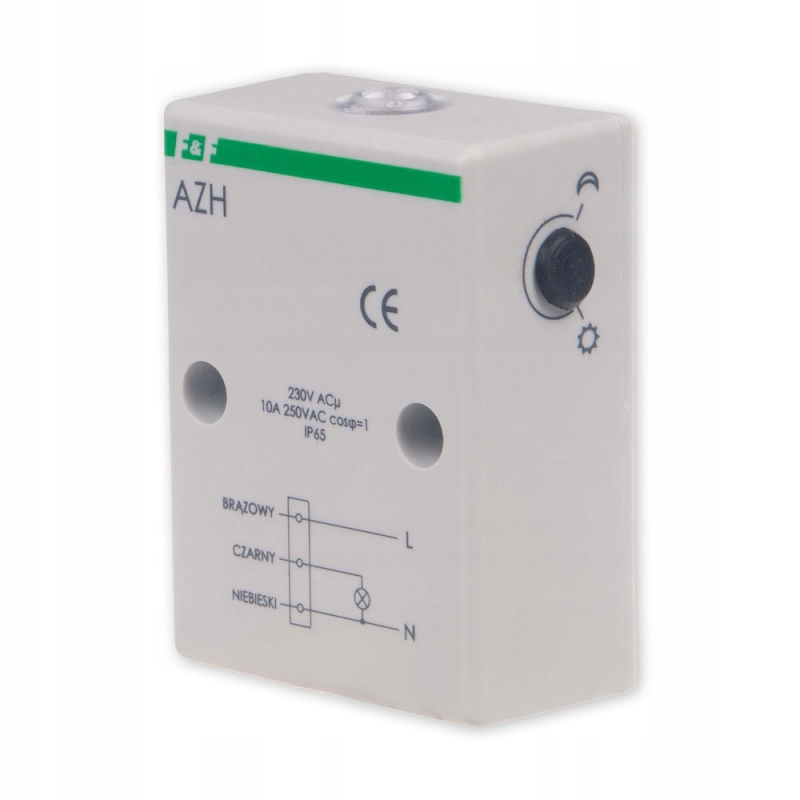 Automat Czujnik Zmierzchowy Hermetyczny AHZ 230VAC Marka F&F