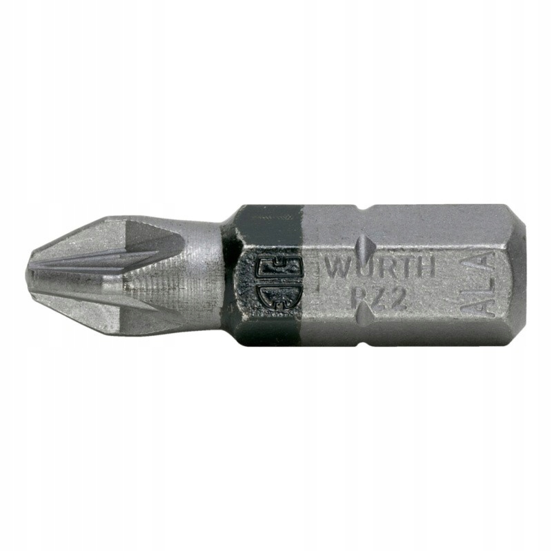

Bit Grot PZ2 Pozidriv Czarny 1/4 Cala 25 MM Wurth