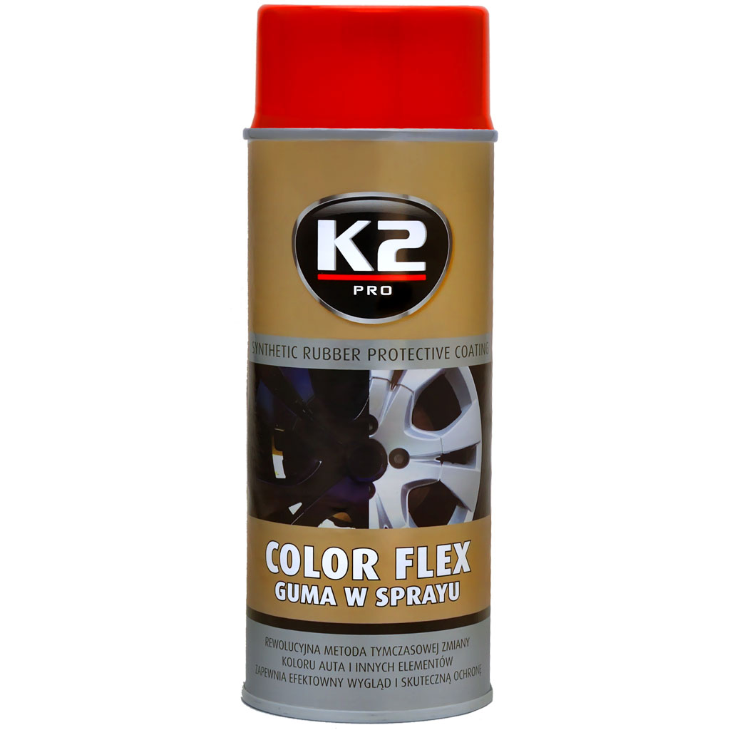 K2 Color Flex GUMA w SPRAYU CZERWONA POWŁOKA Producent K2