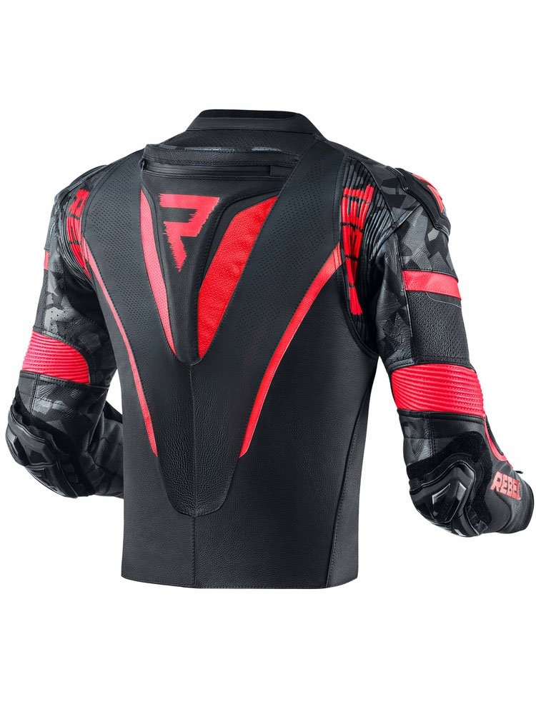 Kurtka Rebelhorn REBEL skóra fluo red 50 Producent Rebelhorn