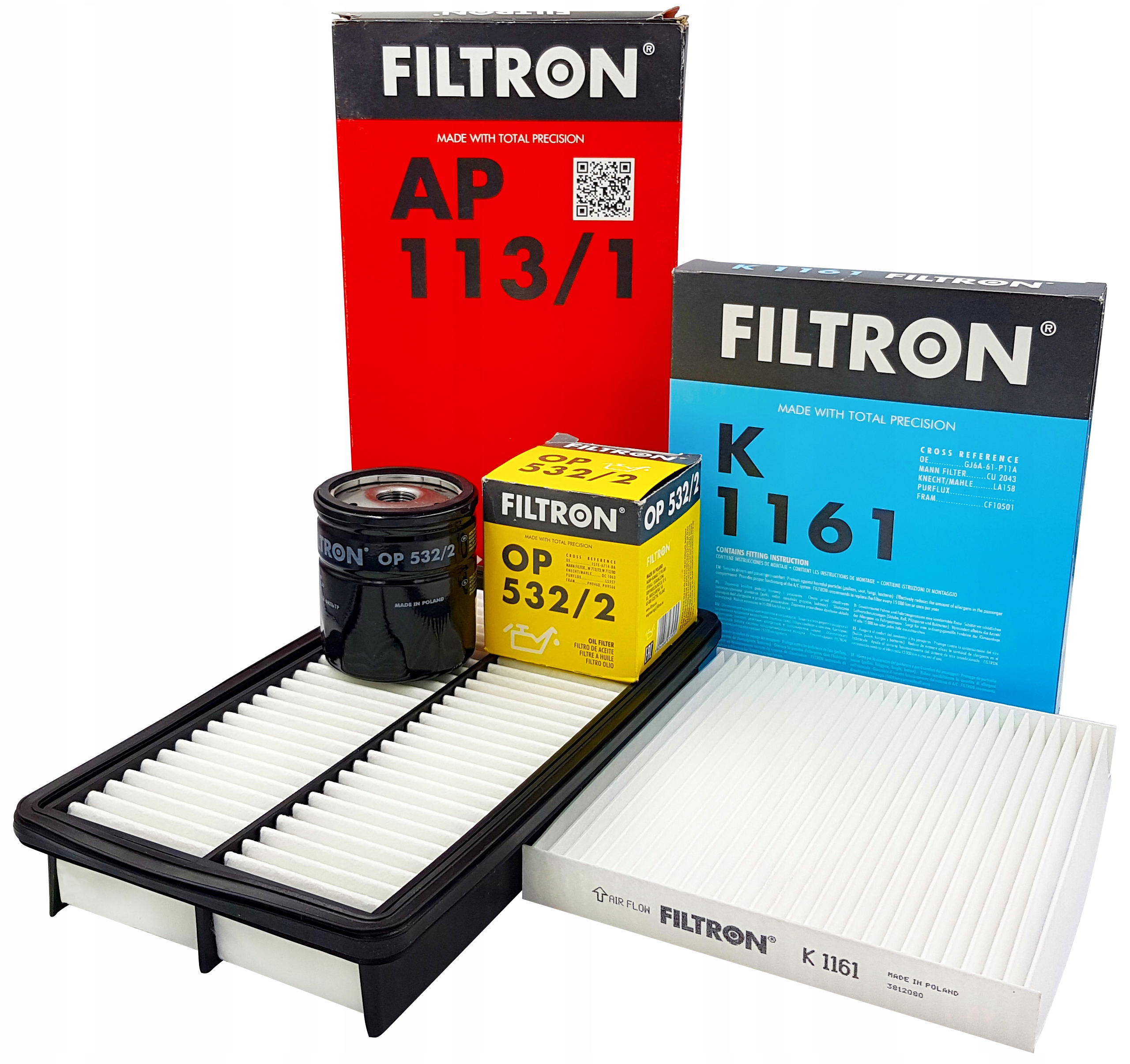 

Zestaw Filtrów Filtron Do Mazda 6 Gh 1.8 2.0 Mzr