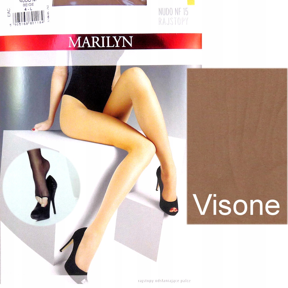 

Marilyn Nudo Nf 15 R4 modne rajstopy visone bez pa