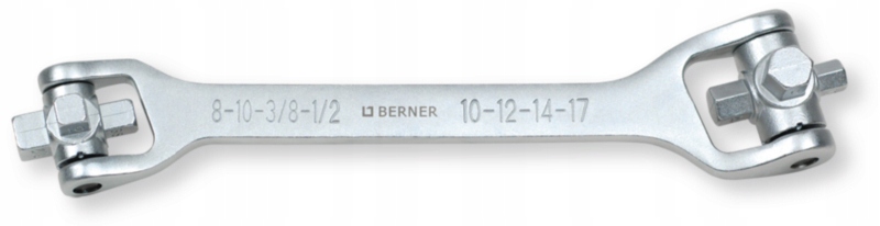 Kľúč na olejové zátky 8 v 1 Berner 153197
