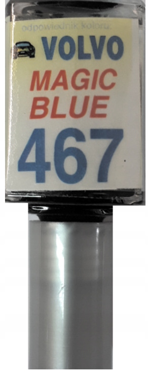 VOLVO 467 MAGIC BLUE LAKIER SAMOCHODOWY ZAPRAWKA DO RYS 10 ML ARASYSTEM