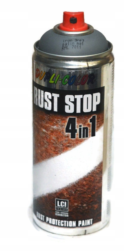 

Rust Stop Na Rdzę 4w1 Szary 7011 Półmat 400 ML