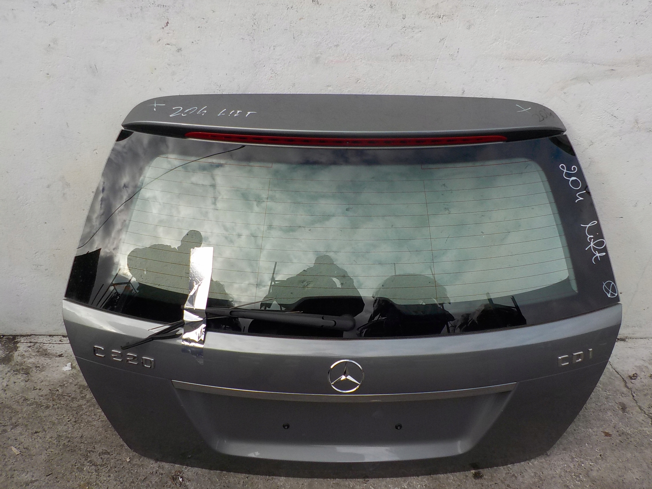 MERCEDES C-KLASA LIFT KLAPA TYLNA BAGAŻNIKA KPL