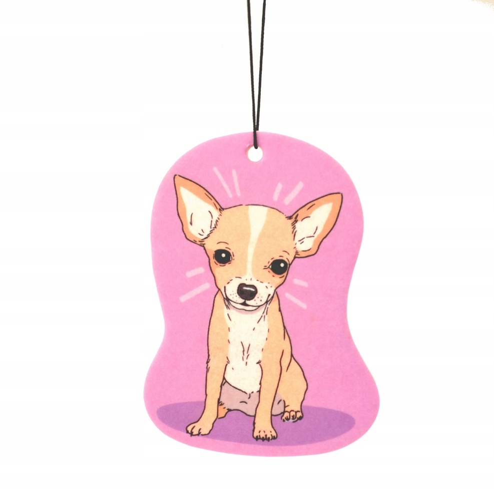 

Zawieszka zapachowa Chihuahua Bergamot Anti Tabaco