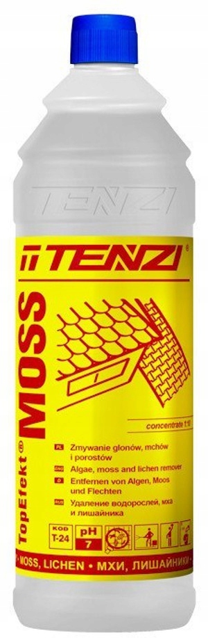 

Tenzi Moss 1L - Dach Elewacja - Usuwa Mchy Porosty