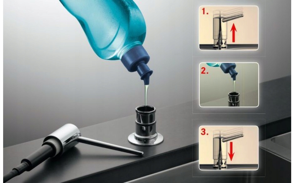 Dozownik BLANCO LATO CHROM /525808/ Kolor pompki chrom