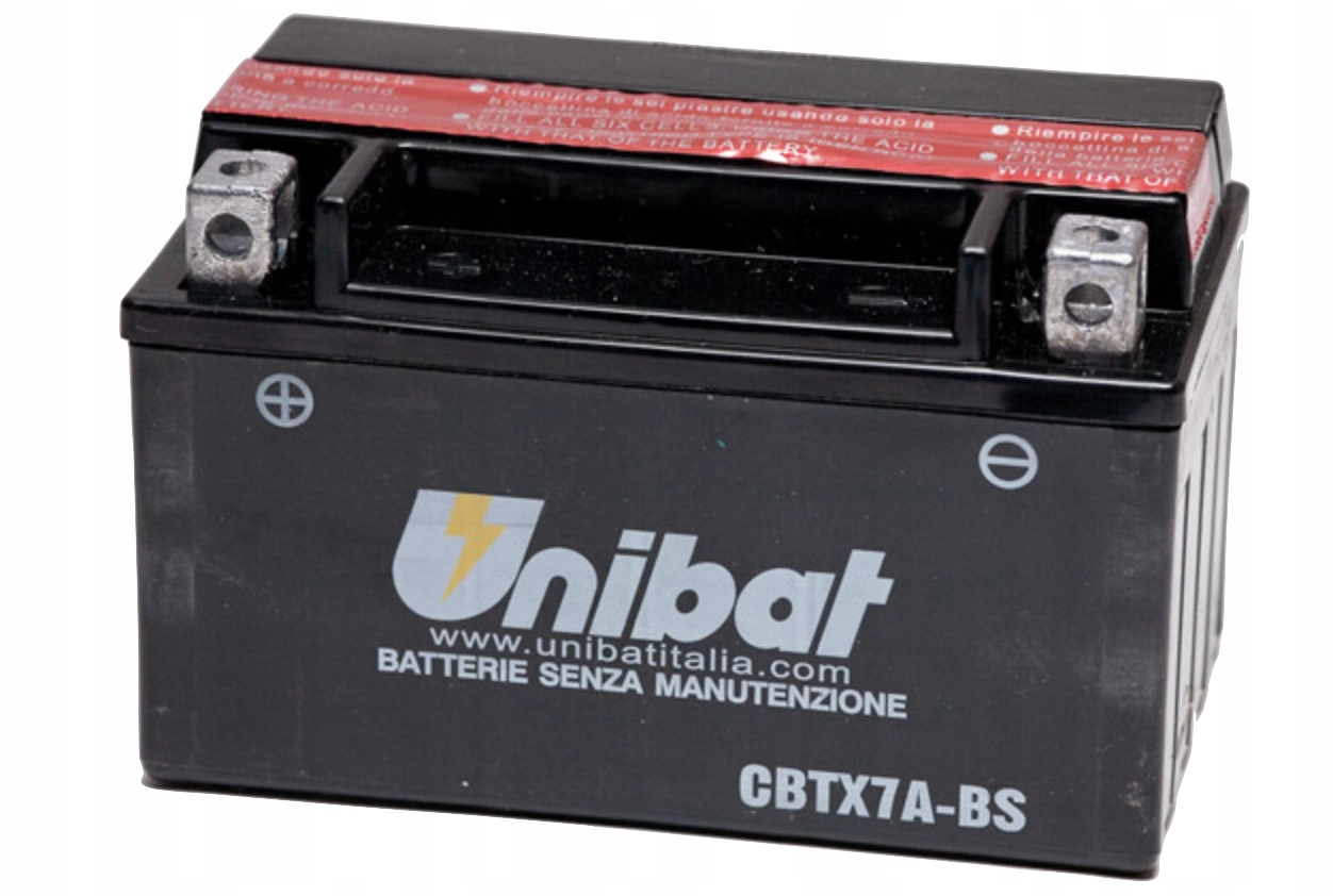 

Akumulator Unibat CBTX7A-BS 6Ah YTX7A-BS