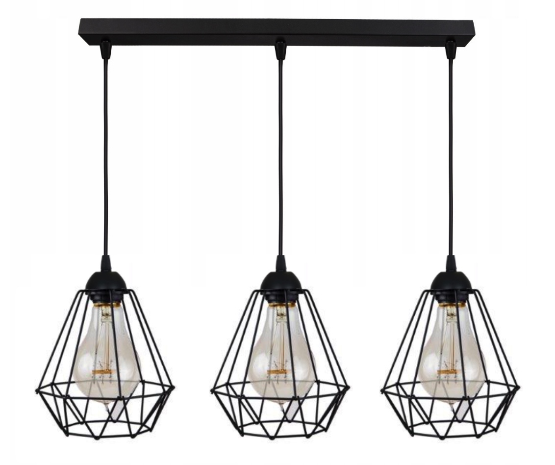 ЛАМПА ПОДВЕСНОЙ СВЕТИЛЬНИК ПОТОЛОЧНАЯ ЛЮСТРА ПЛАФОН EDISON LED