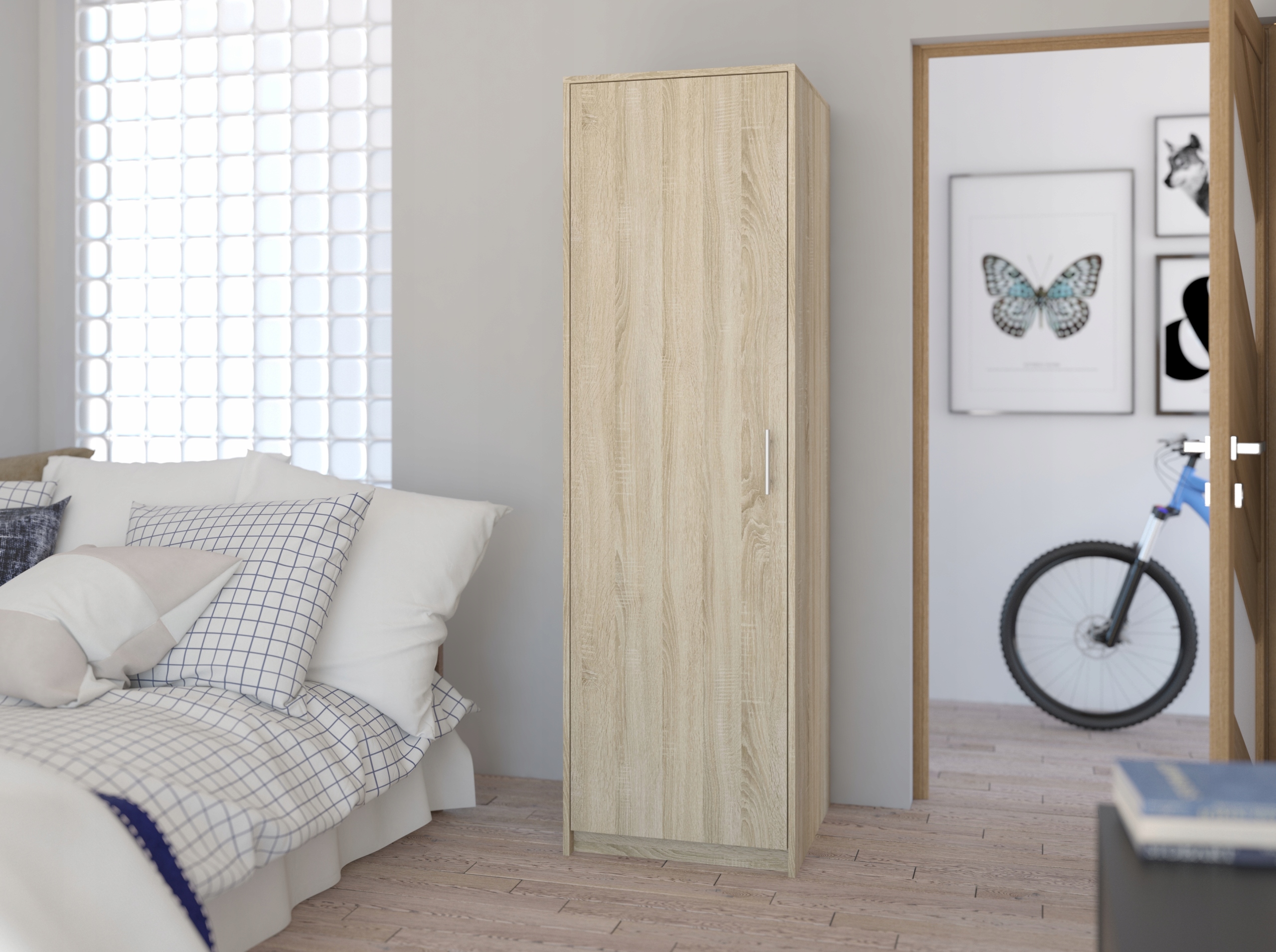 NOWOCZESNA SZAFA REGAŁ SŁUPEK SONOMA MODEL U-42 Marka Mobene