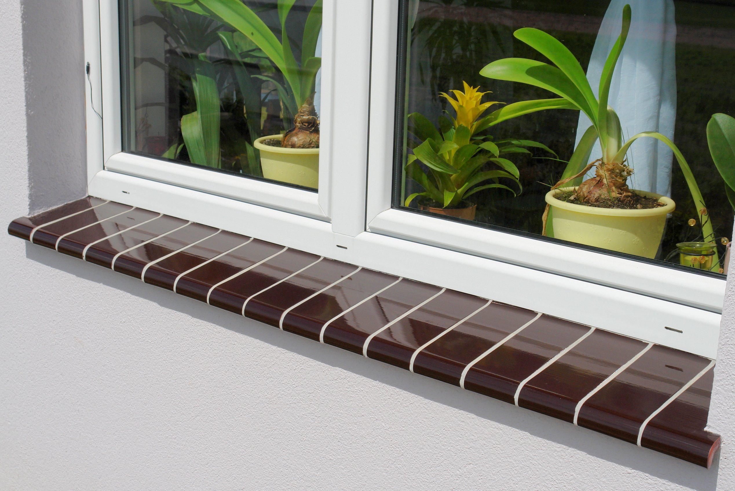 Parapety Ceramiczne Zewnętrzne 18 cm CIEMNY BRĄZ Marka Ceramzet