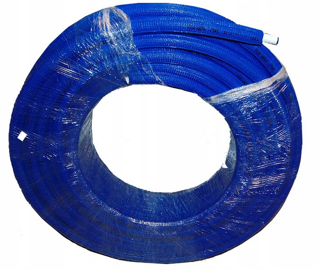 Rura Pex Herz Pe-rt/al Harmony 16x2 w otulinie Niebieskiej 9mm. 100m he021