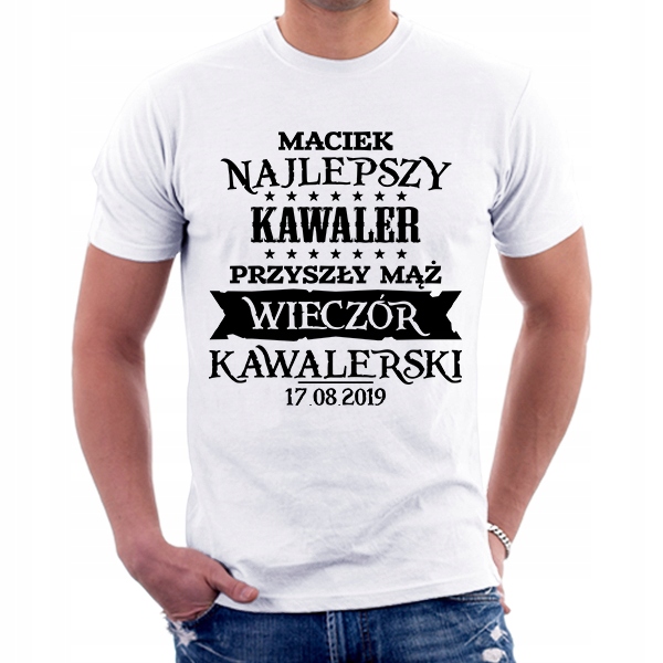 

Koszulka Na Wieczór Kawalerski Śmieszne M