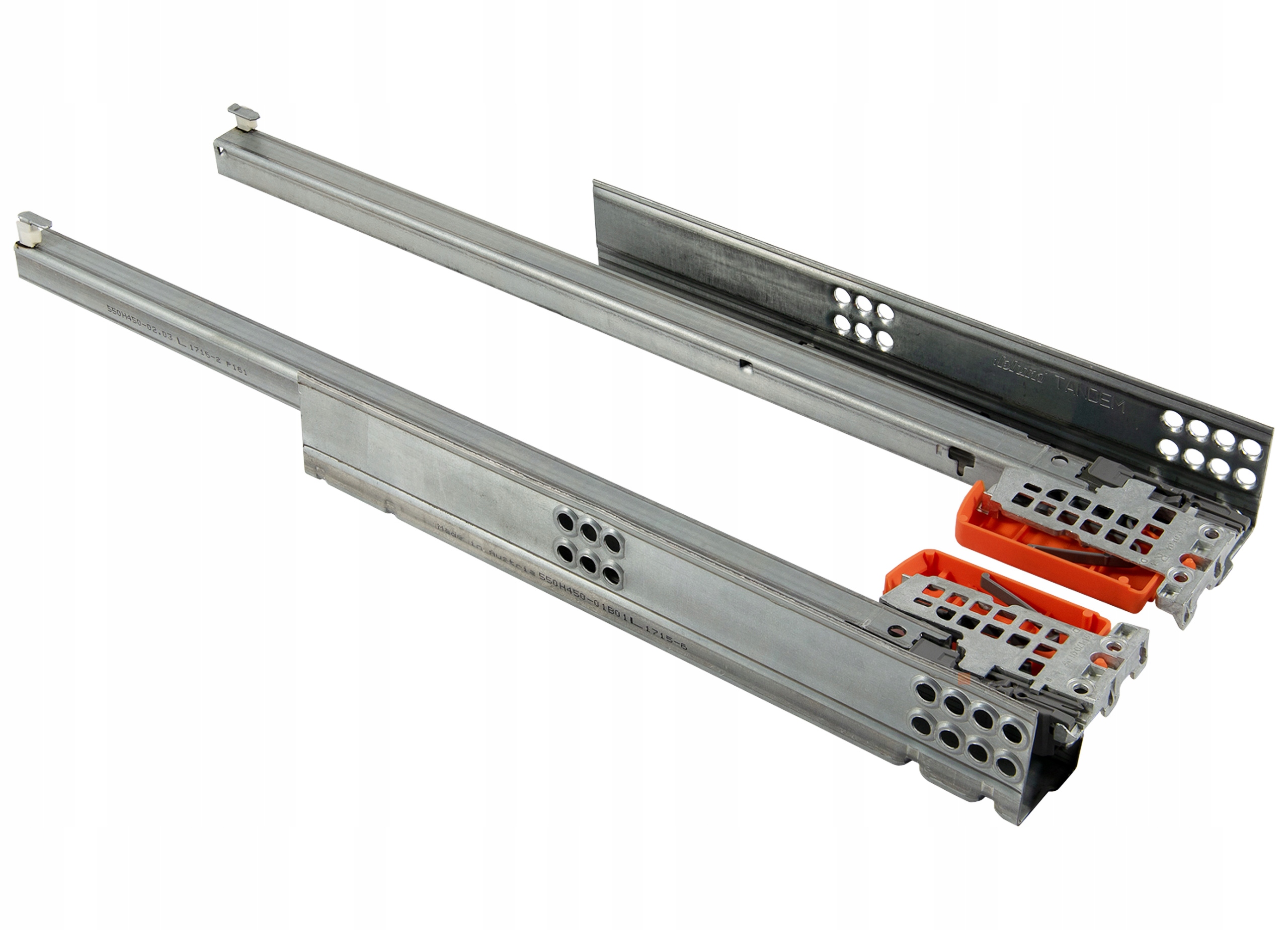 Prowadnica TANDEM L-270 częściowy wysuw BLUMOTION