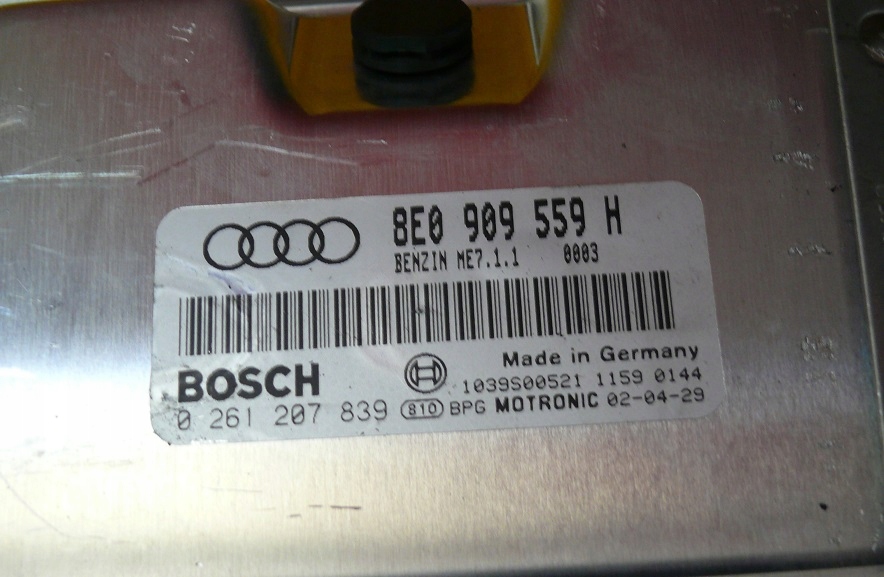 IMMOBILIZER computer Accensione AUDI A6 C5 3.0 ASN