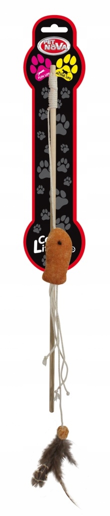 

Pet Nova zabawka dla kota Wędka z rybą 40cm