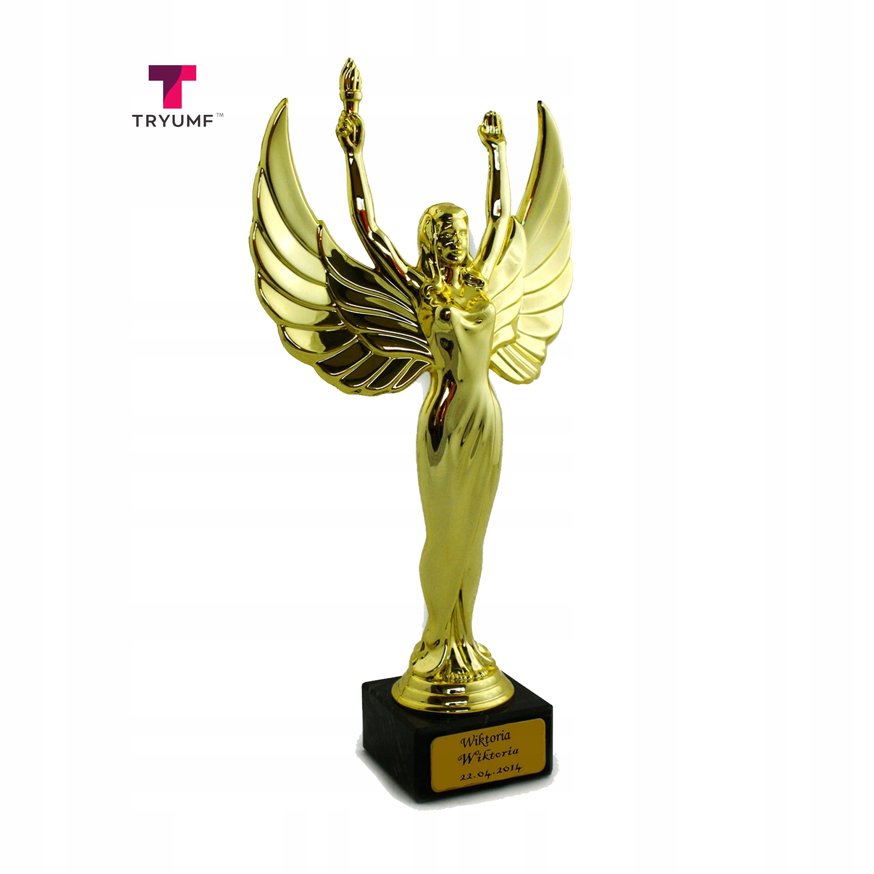 

Figurka Statuetka Puchar Trofeum Wiktoria + Grawer