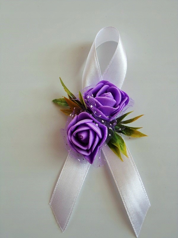 PR 13 E * Przypinka butonierka na ślub studniówkę Rodzaj przypinka