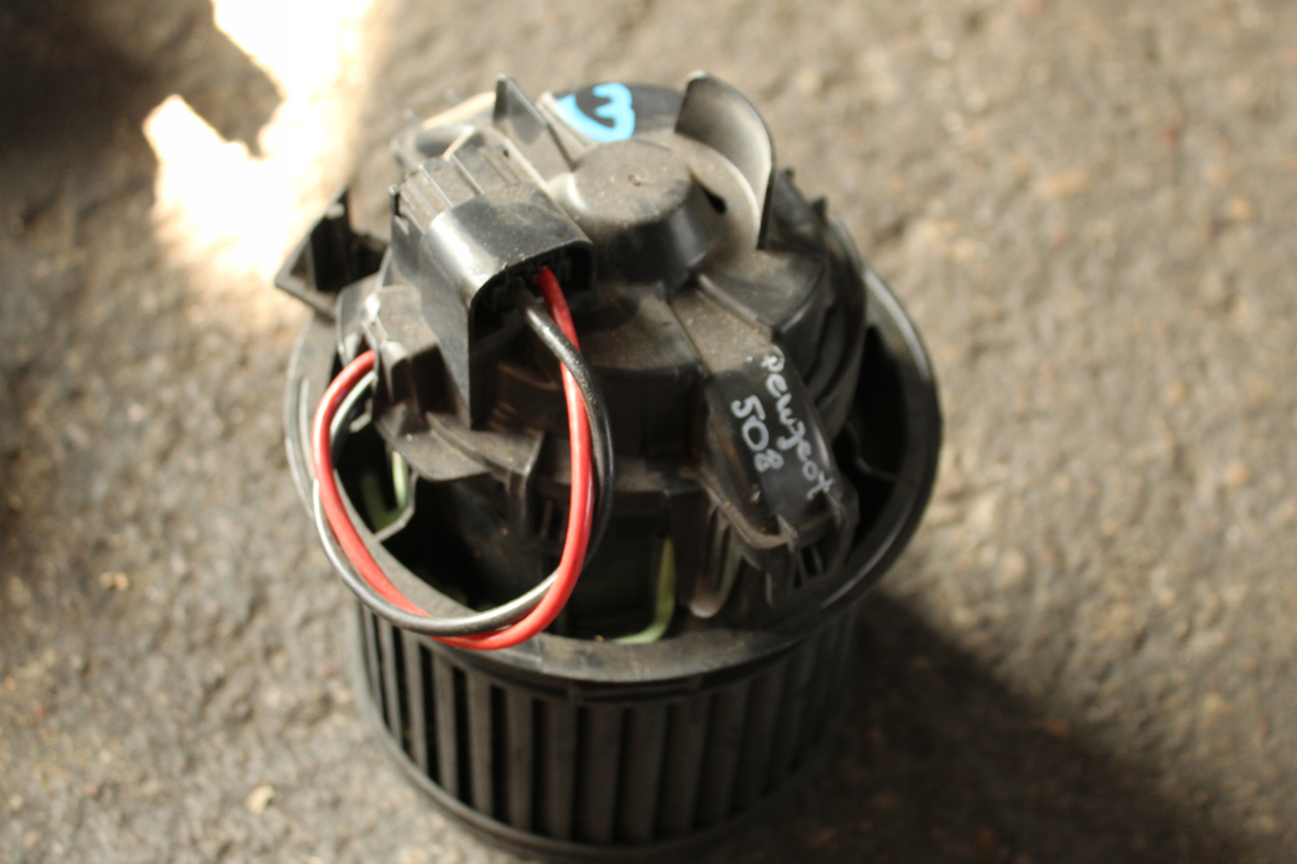 3 WENTYLATOR NAGRZEWNICY REZYSTOR PEUGEOT 508