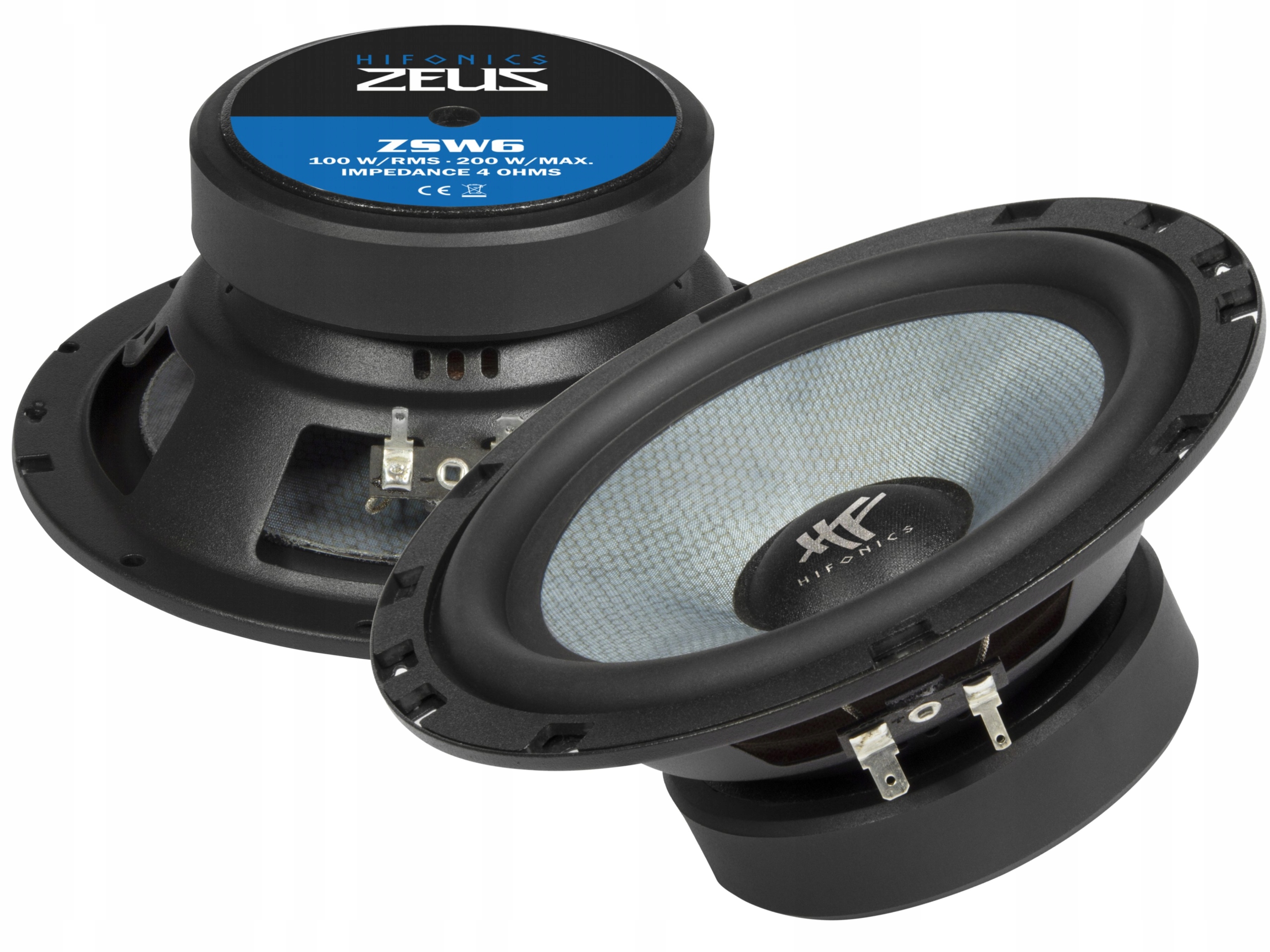 

HiFonics ZSW6 głośniki niskotonowe 165mm 100W Rms