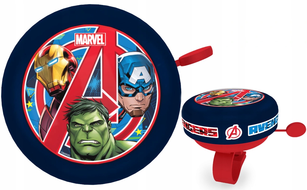 

Metalowy Dzwonek na kierownicę rower Avengers