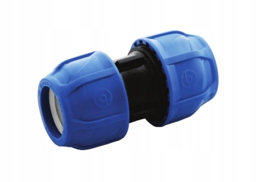 Pe Mufa Dwuzłączka 110 skręcana do rur rury węża