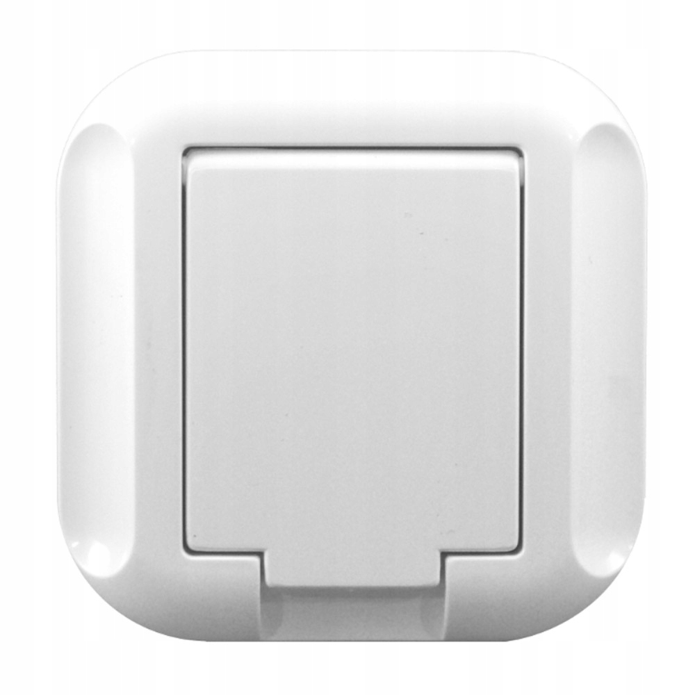 

Topaz Gniazdo Podtynkowe Z Klapką IP44 Z/u Białe